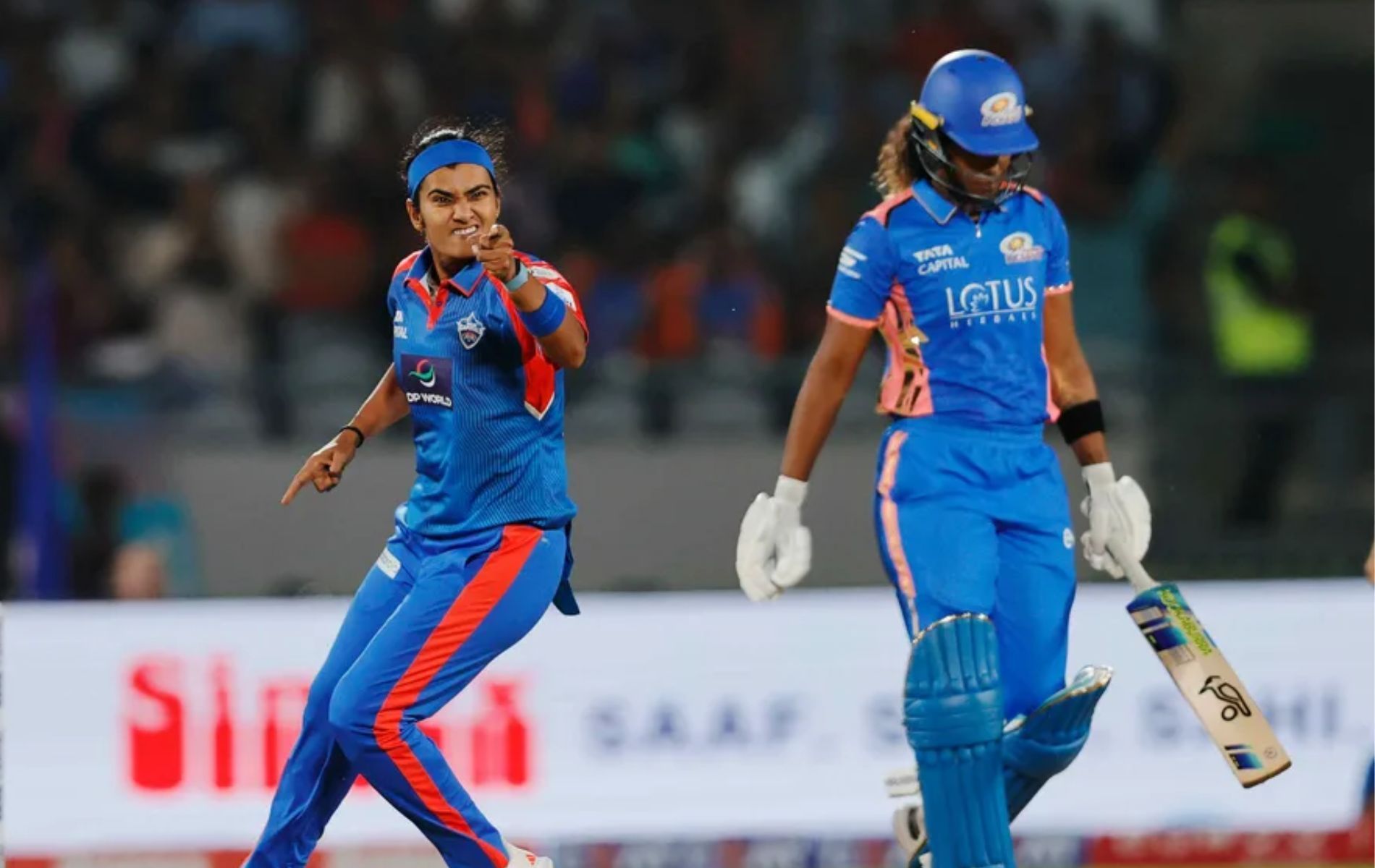 DC beat MI by two wickets in WPL 2025 on Saturday. (Pic: wplt20.com)