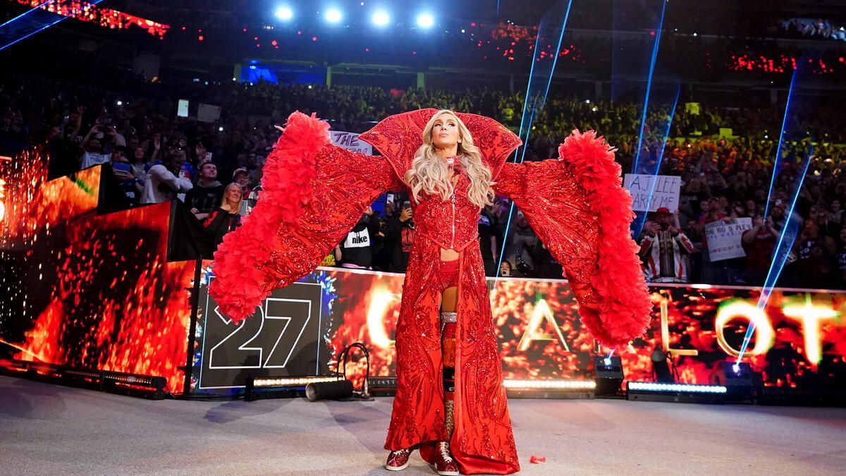 Charlotte Flair at Royal Rumble (Picture courtesy: WWE.com)