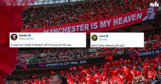 “Let’s focus on FA Cup”, “Don’t play please just quit” - Manchester United fans react as Red Devils learn opponent in Europa League last-16 draws