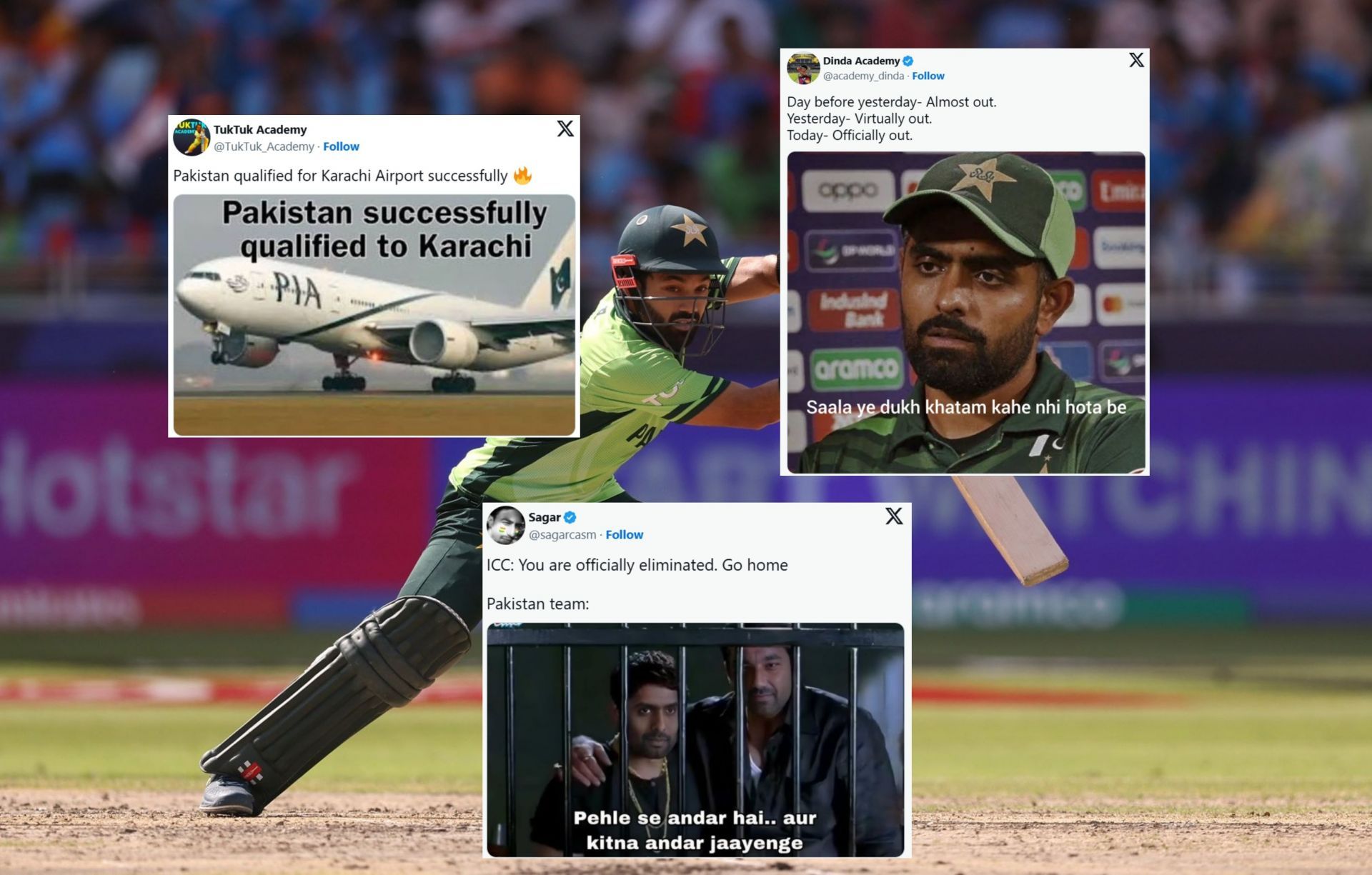 Fans react after Pakistan