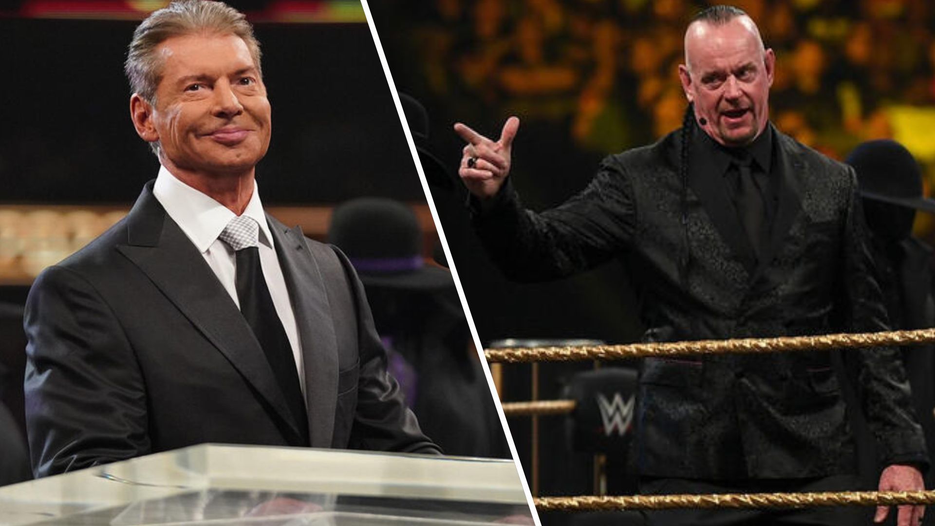 Vince McMahon and The Undertaker at Taker