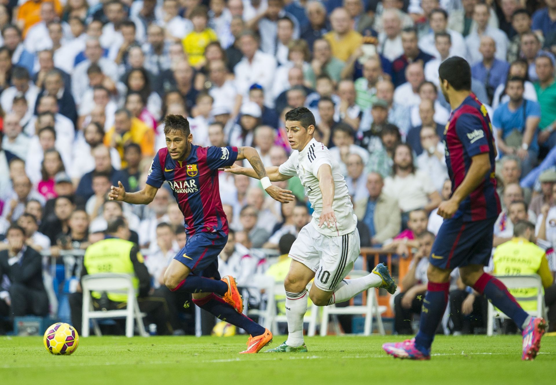 Neymar against Real Madrid - Source: Getty