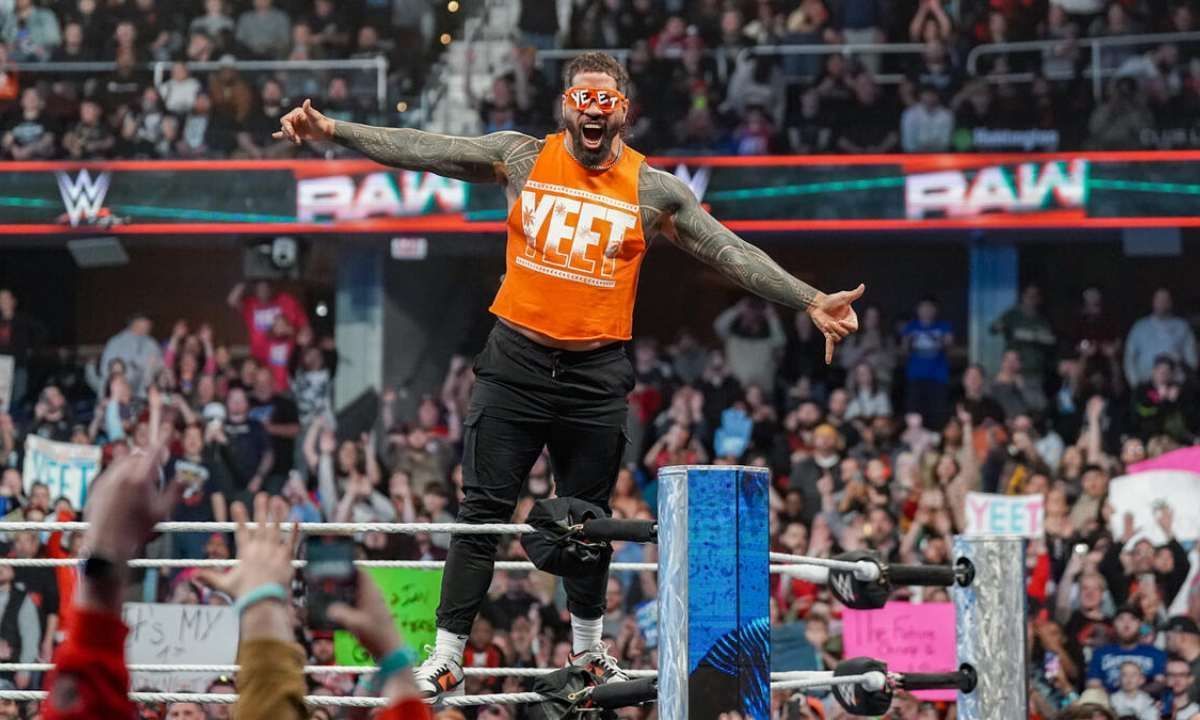 WWE superstar, Jey Uso. Photo credit: WWE.com