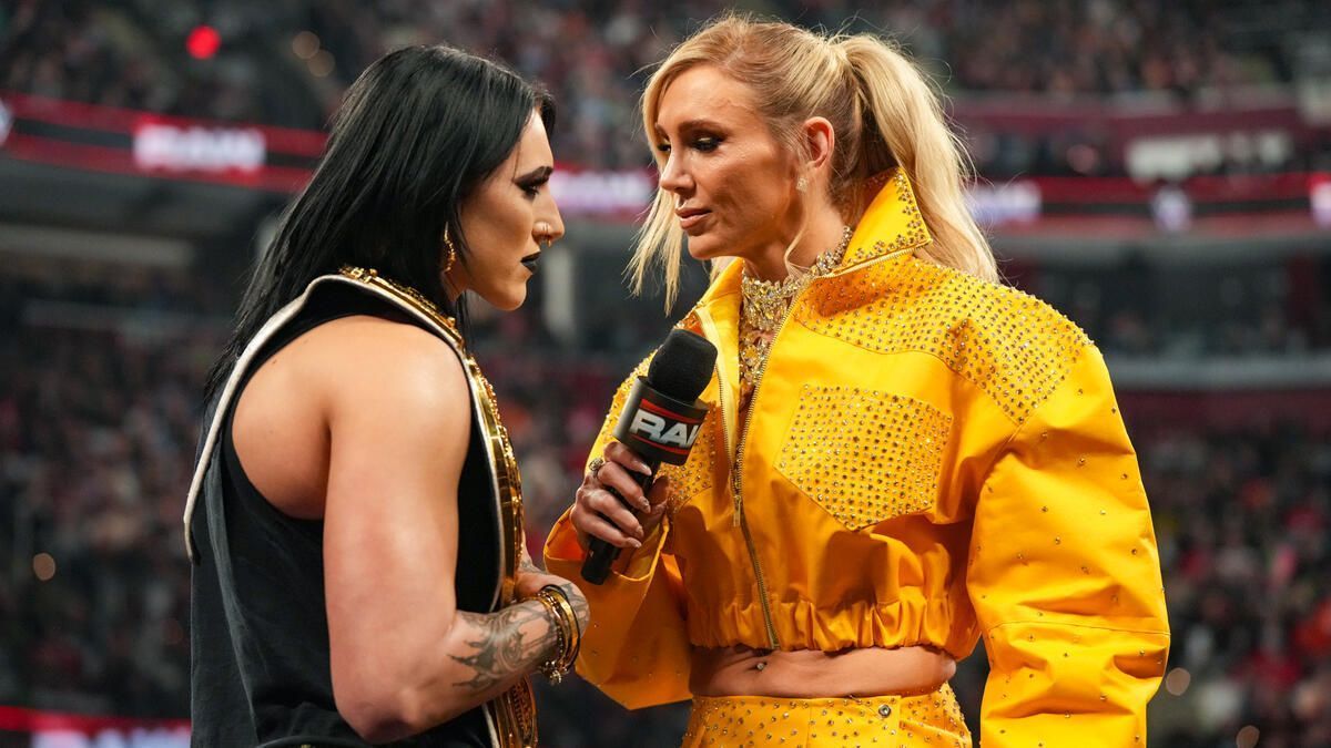 Rhea Ripley (left) and Charlotte Flair (right) [Image Credit: wwe.com]