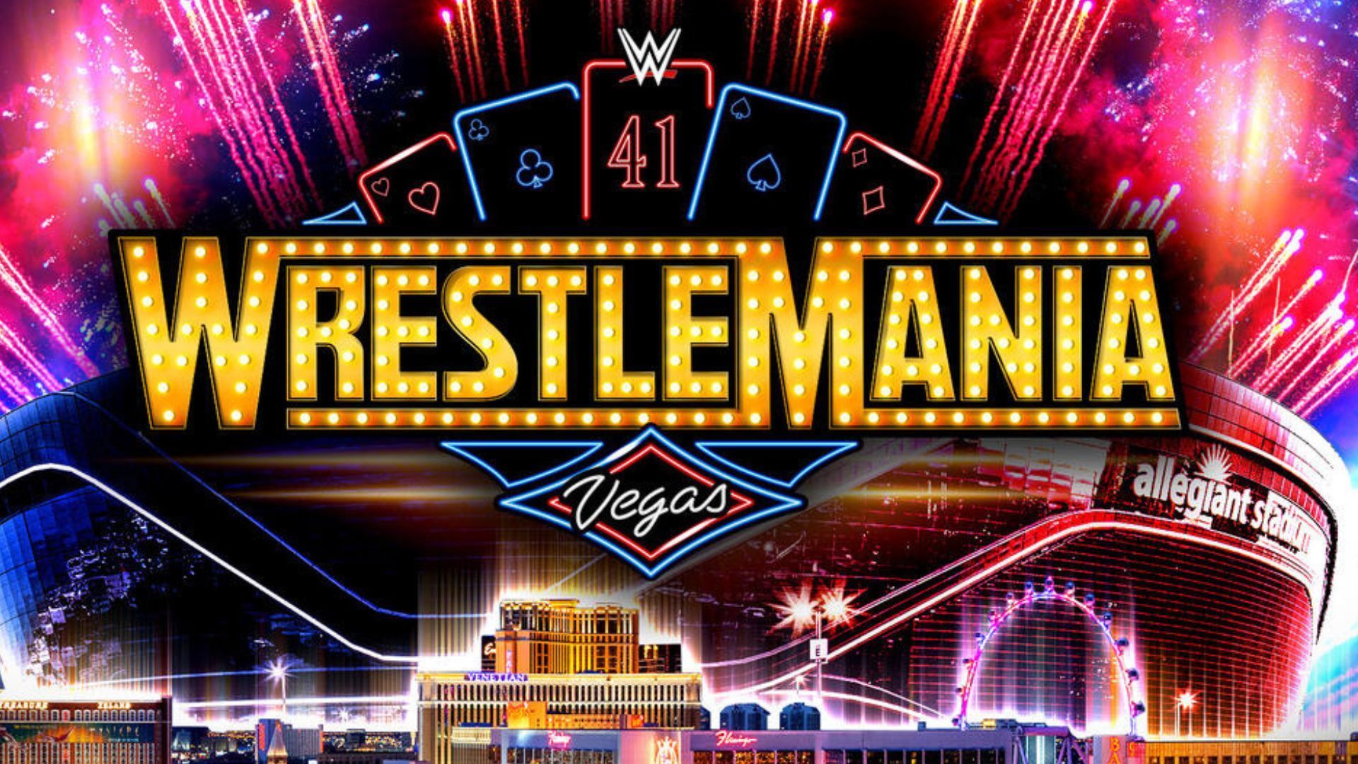 WrestleMania 41 will emanate from Allegiant Stadium in Paradise, Nevada. [Image Source: WWE.com]