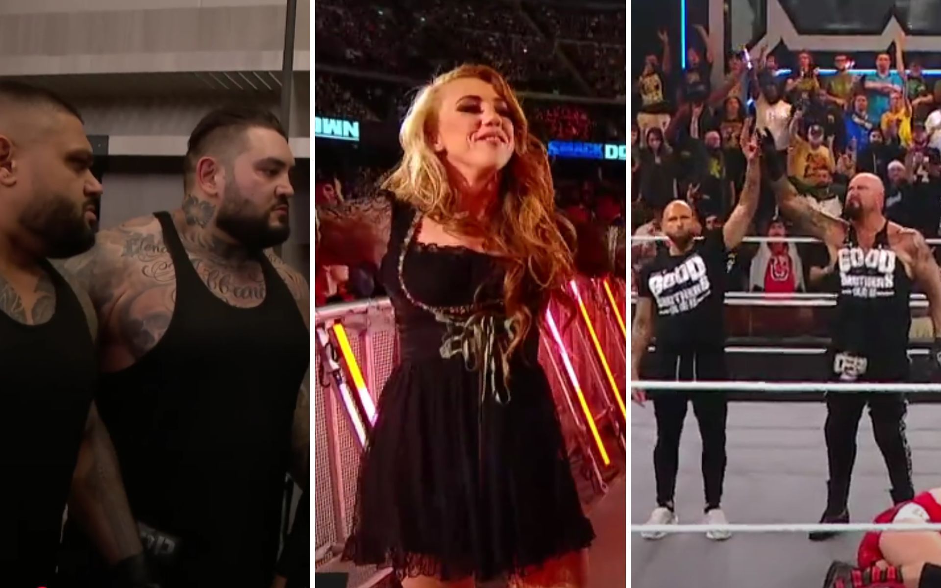 Five of the ten released stars (Picture Courtesy: WWE on YouTube)