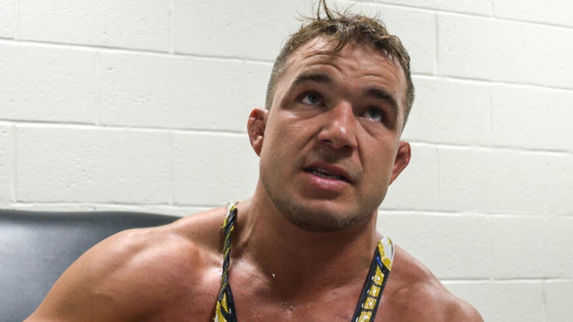 Will Chad Gable climb the ladder? [Photo credit: WWE]