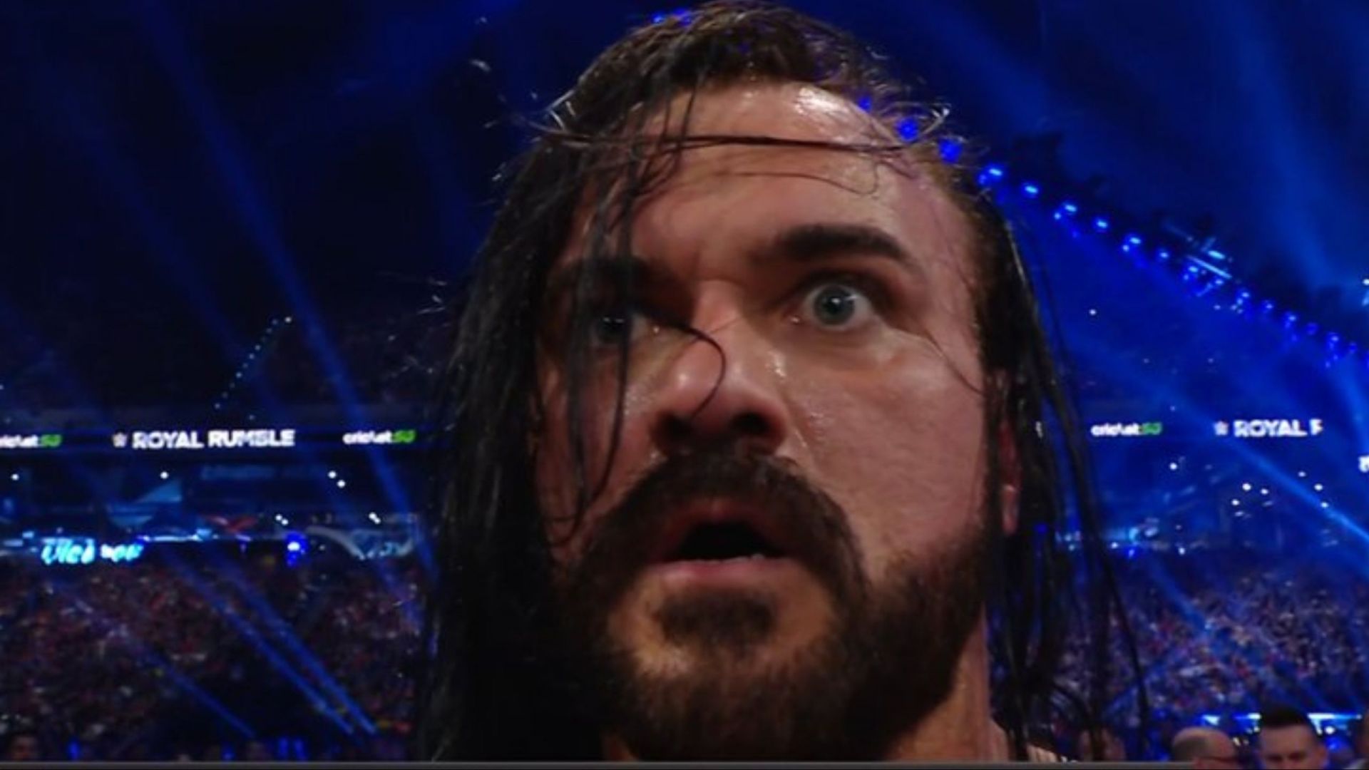 Drew McIntyre at the Royal Rumble (Photo credit: WWE.com)