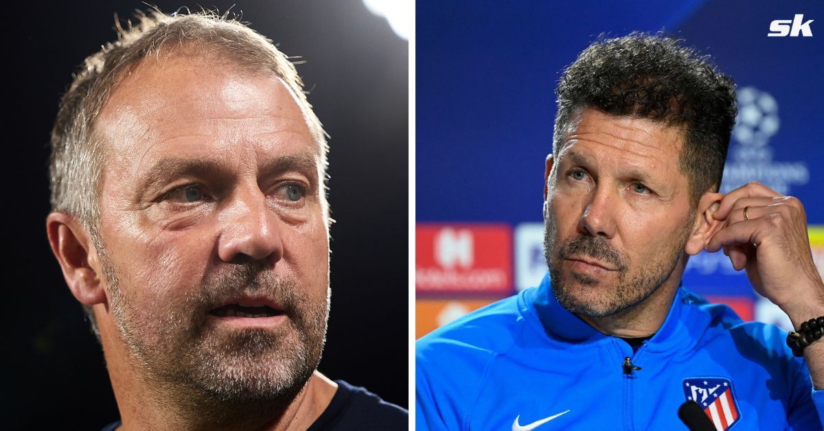 L to R: Hansi Flick and Diego Simeone (All images sourced from Getty)