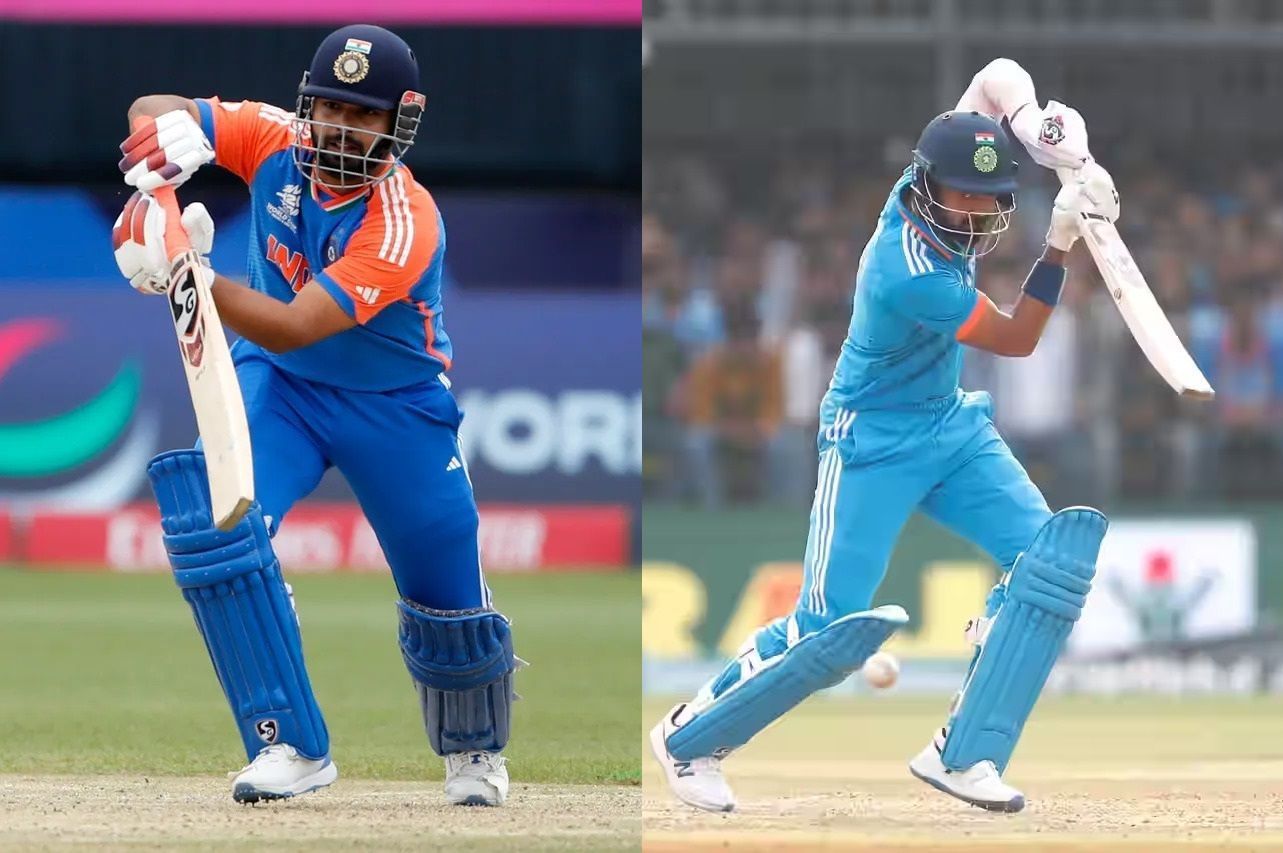 Rishabh Pant (left) and KL Rahul might compete for a spot in India