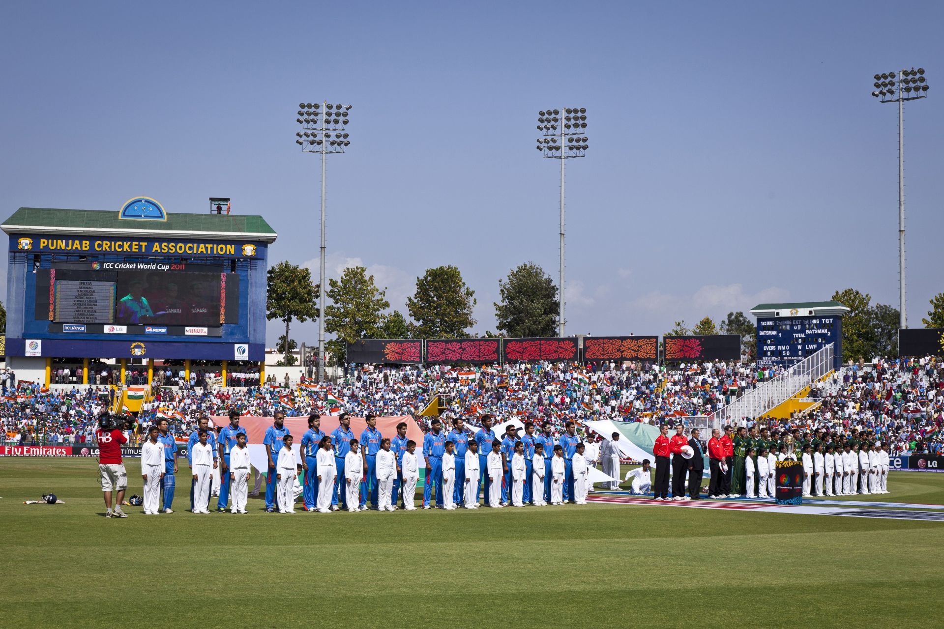 India - Mohali - Semi final ICC world cup match, India vs Pakistan - Source: Getty