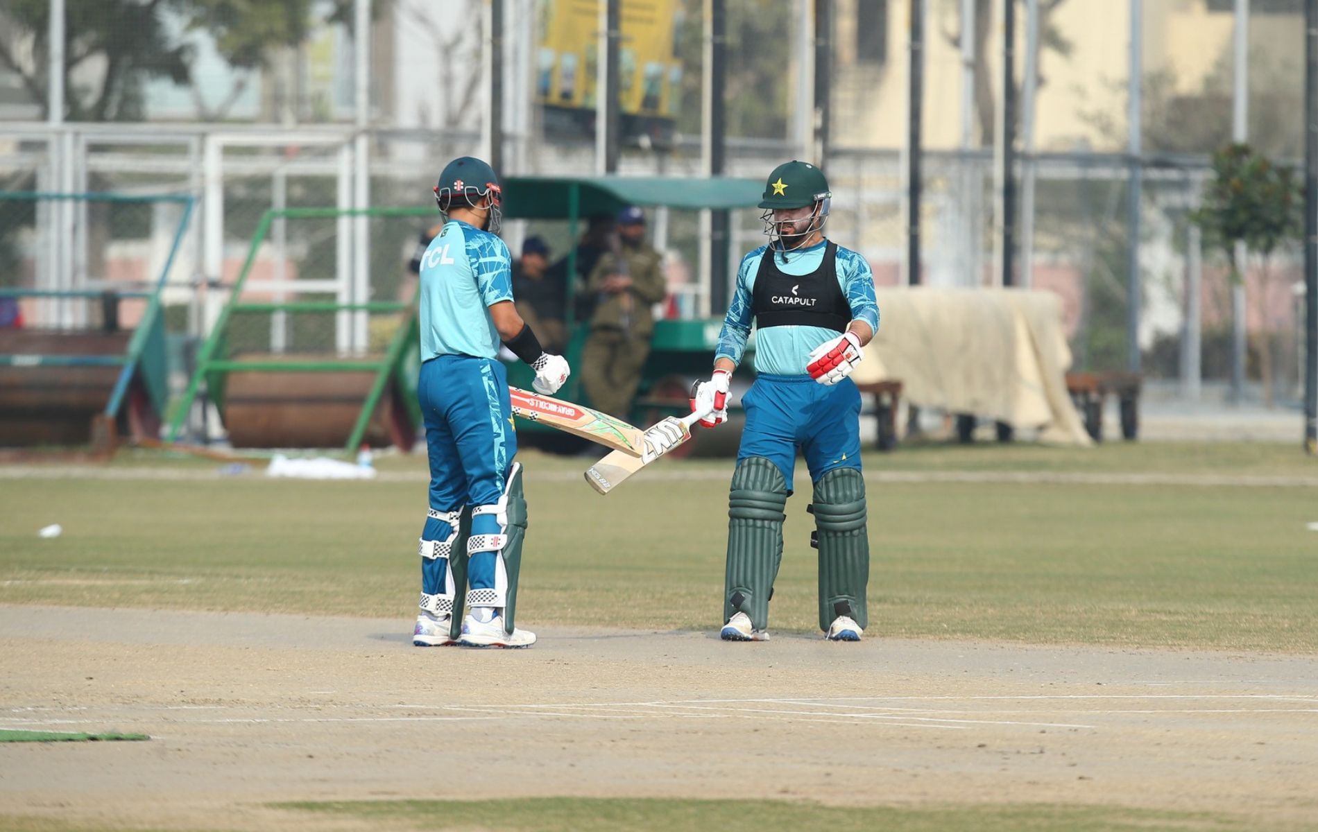 Pakistan played an intra-squad practice match on Tuesday. (Pic: Instagram/therealpcb). 