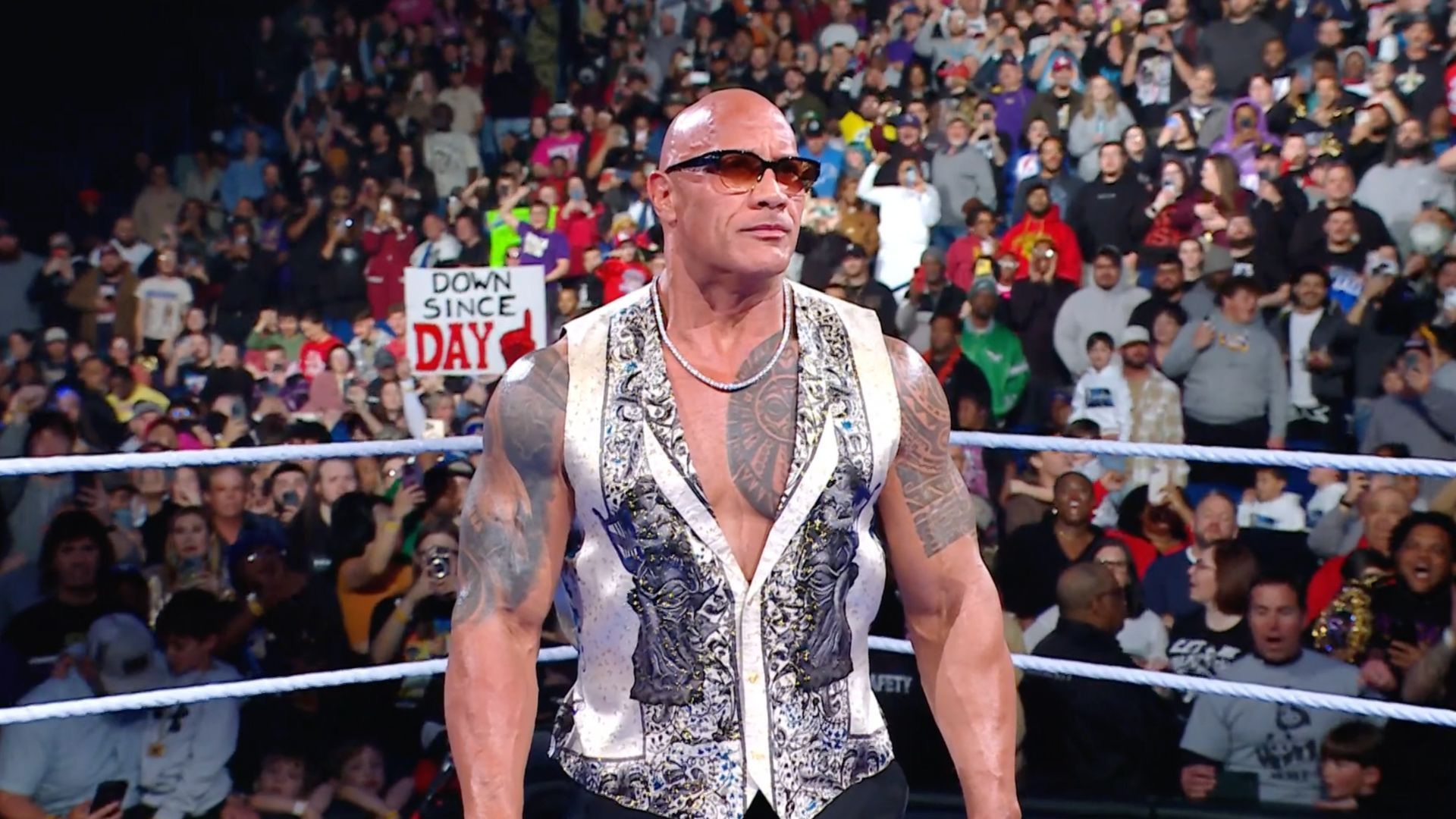 The Rock was on SmackDown this week [Image: WWE.com]