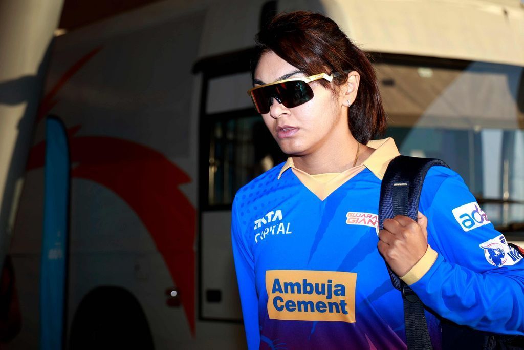 Harleen Deol is a star player of Gujarat Giants (Image: WPLT20.com/BCCI)