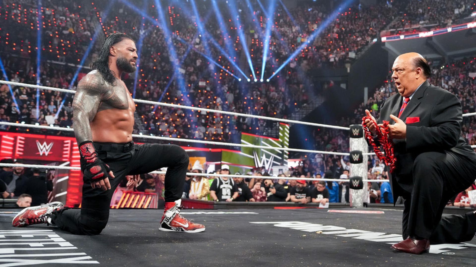 Roman Reigns may have plans for The New Bloodline. (Image credits: WWE.com)