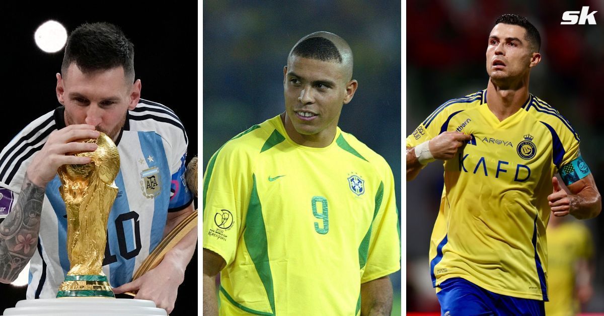 The Brazilian legend did not name Cristiano Ronaldo among his best players ever.