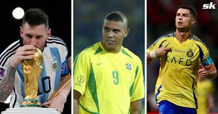 Ronaldo Nazario includes Lionel Messi in his top 3 players of all time, snubs Cristiano Ronaldo