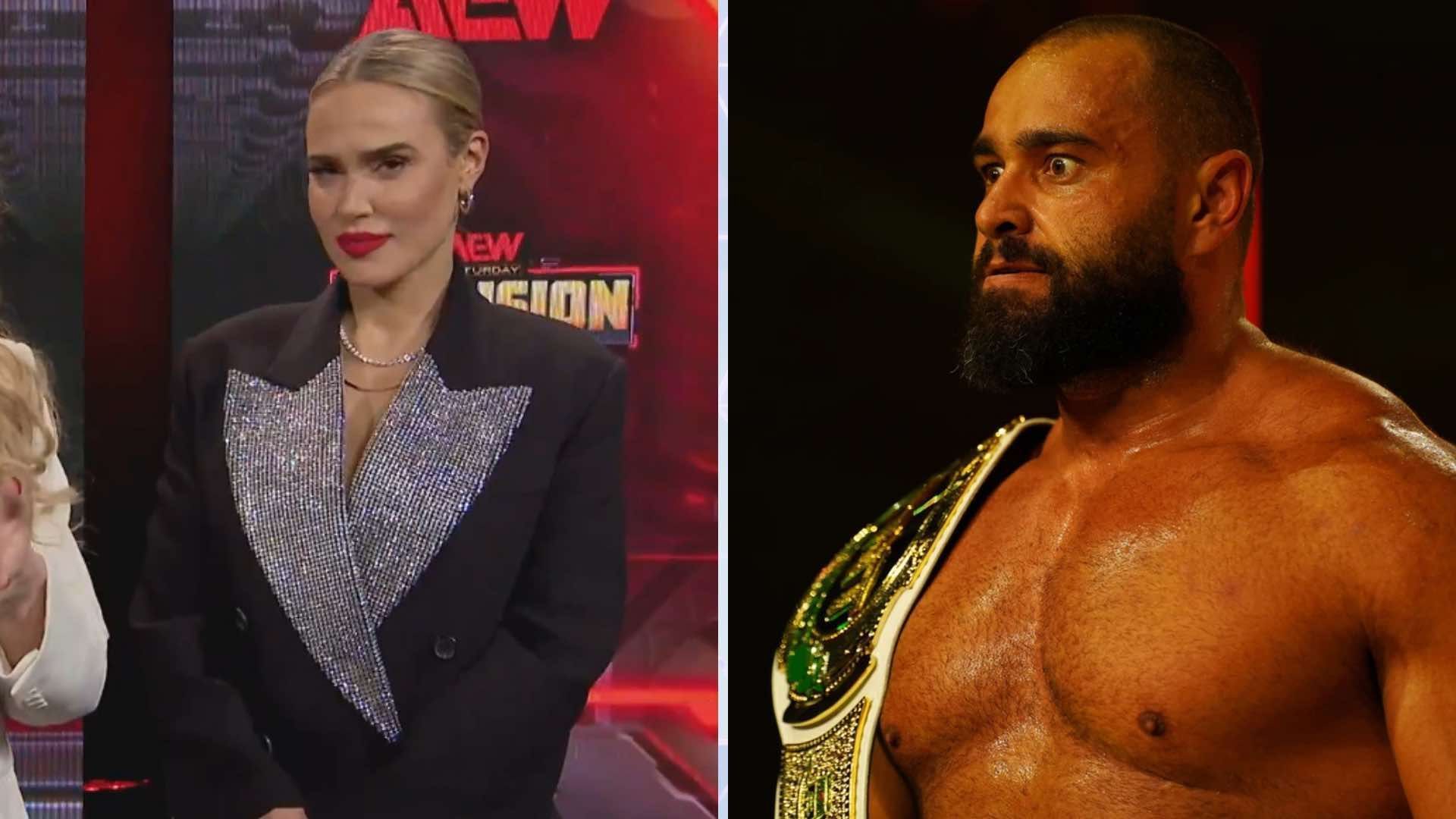 Rusev and Lana should return to WWE together [Credit: AEW on X &amp; AllEliteWrestling.com]