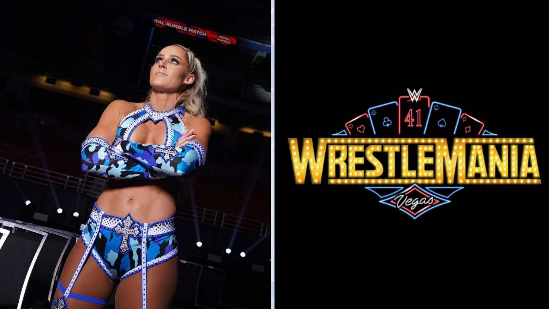 Michelle McCool has been issued a WrestleMania 41 challenge sorts [Image credits: WWE.com and McCool