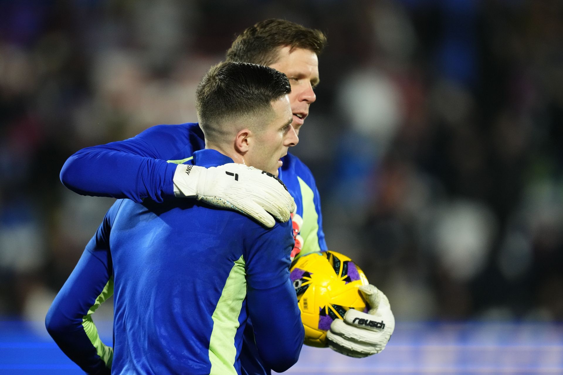 Wojciech Szczesny and Inaki Pena - La Liga EA Sports - Source: Getty