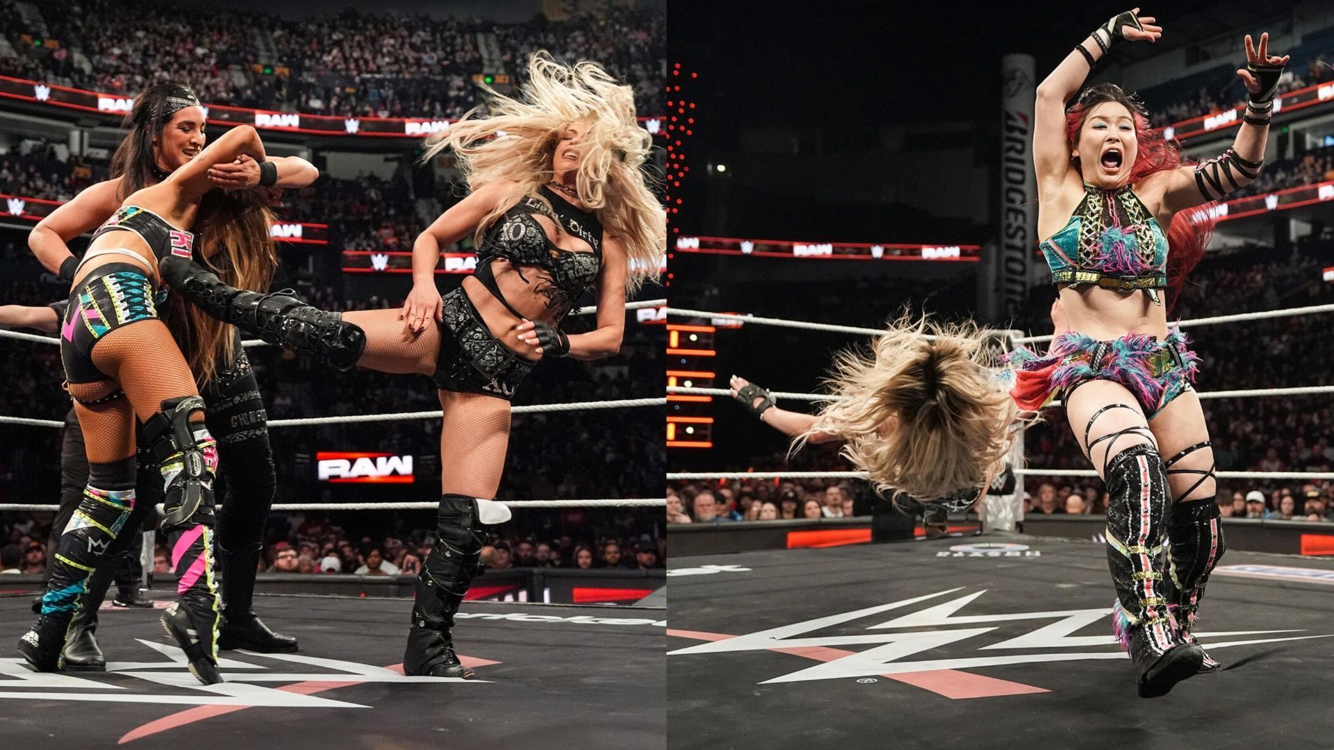 Liv Morgan in action during Judgment Day