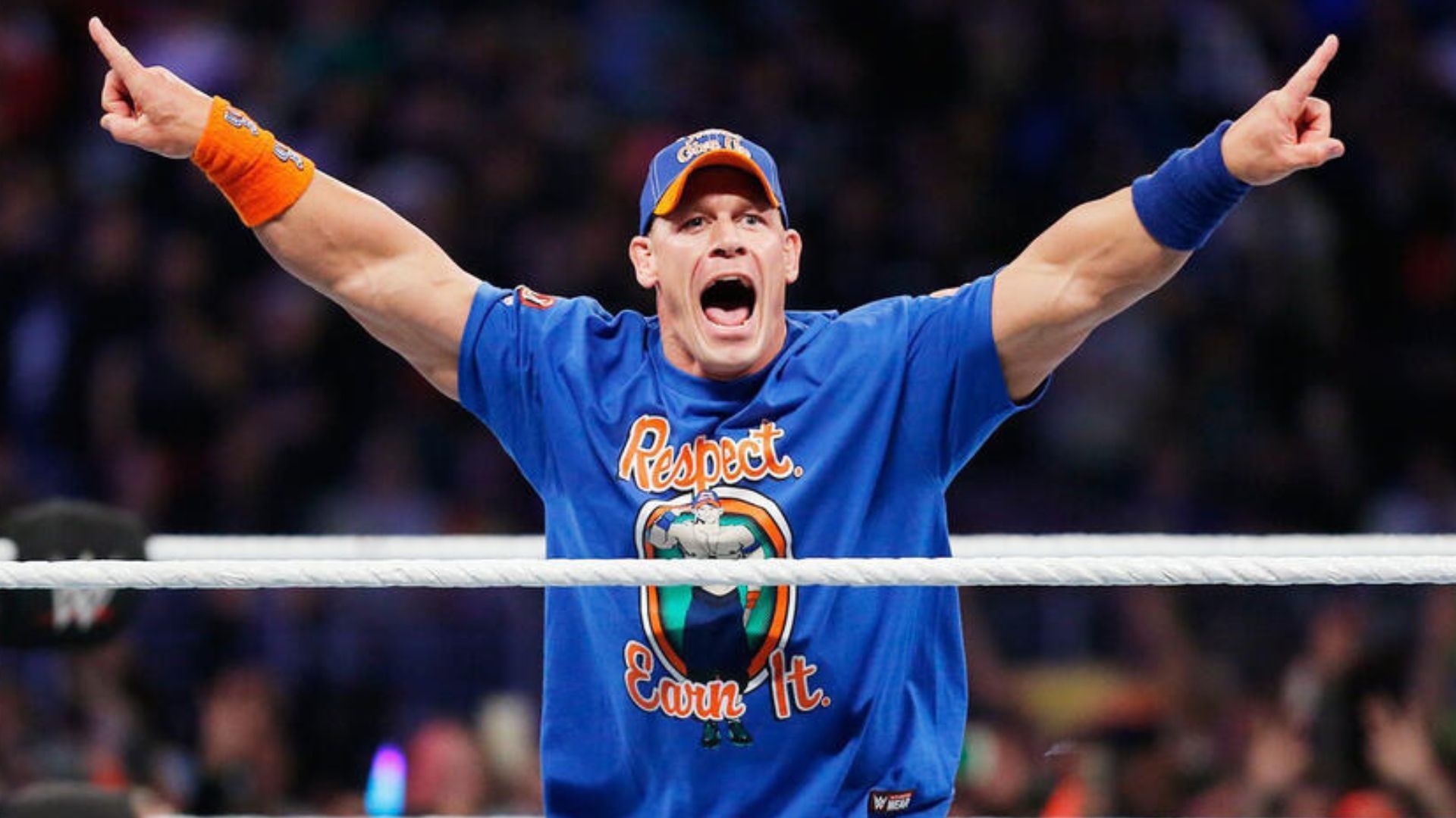 John Cena is a 16-time World Champion. [Picture credit - WWE.com]