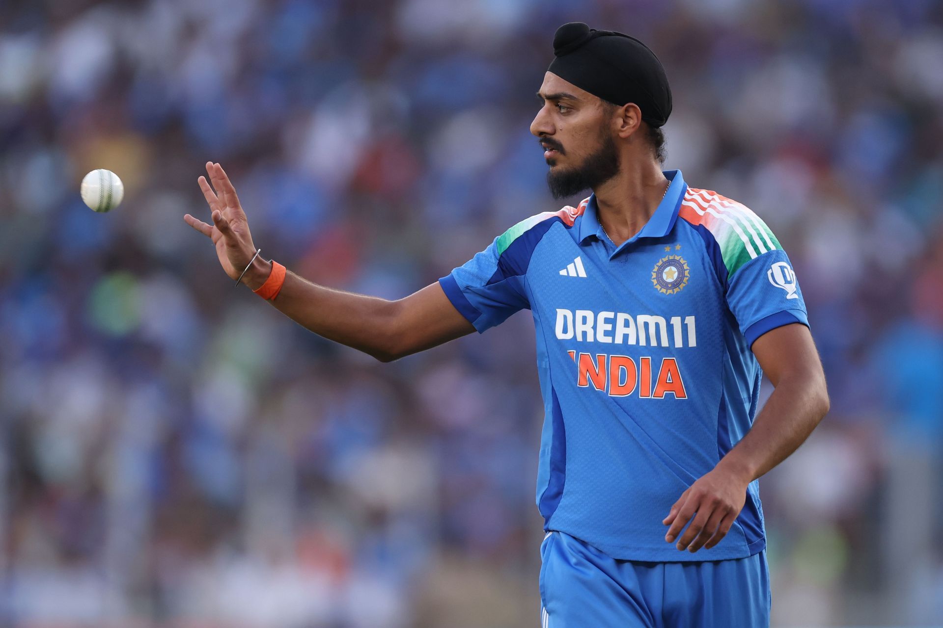 Arshdeep Singh played only the third ODI in the recent series against England. [P/C: Getty]