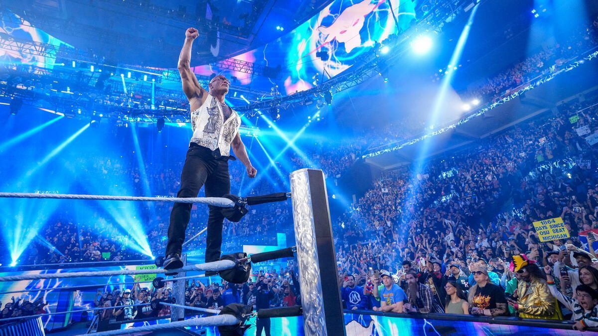 WWE legend The Rock (Photo credit: WWE.com)