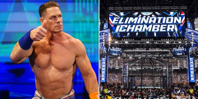 Current female champion offers advice to John Cena ahead of WWE Elimination Chamber