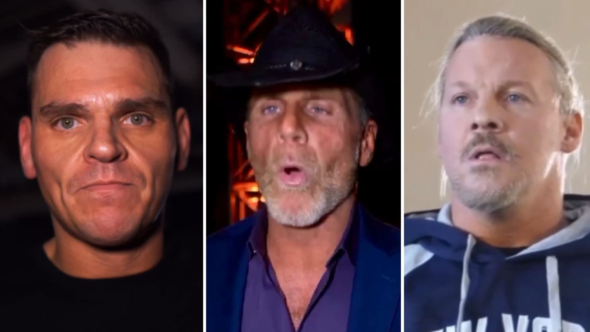 Gunther (left), Shawn Michaels (middle), Chris Jericho (right) [Image credits: stars