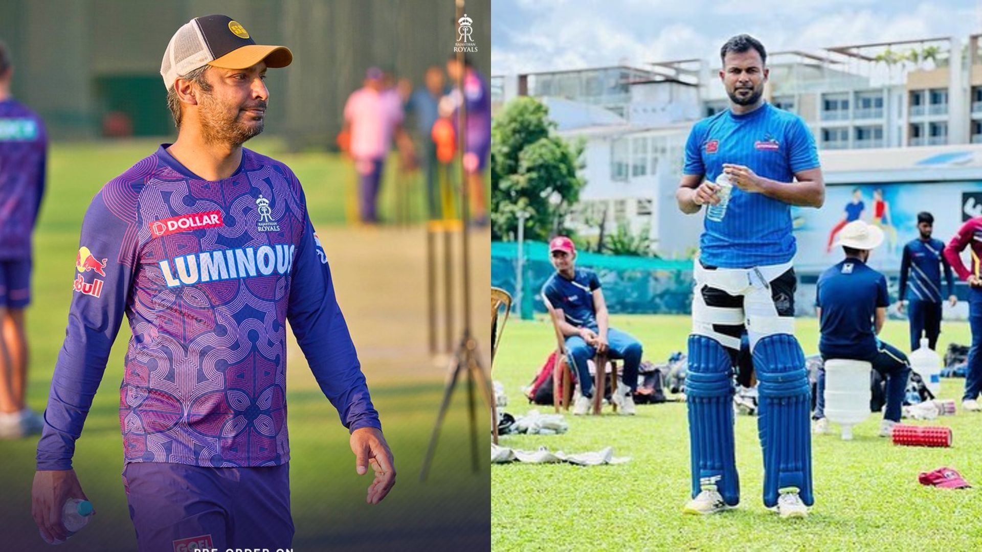 Image Credits (Rajasthan Royals Twitter and Upul Tharanga Instagram)