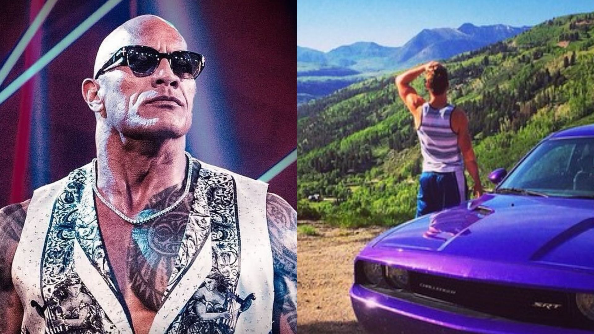 Will a former champion join forces with The Rock? (Images credit: the star