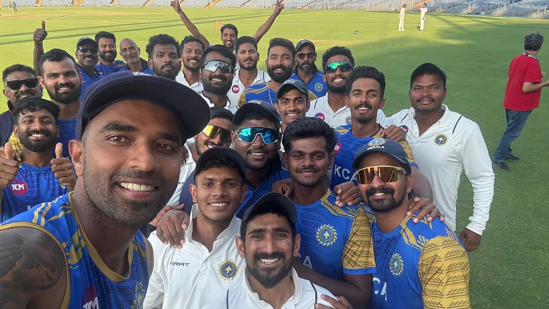 Kerala team created history on Friday (Image by sachinbaby99 on Instagram)