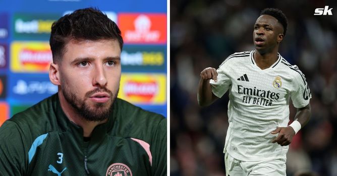 “We have everything we need” - Manchester City defender Ruben Dias makes confident claim when asked ‘who can stop Vinicius?’ during Real Madrid clash