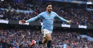 "Already matched Hojlund in the Prem" - Manchester City fans react as Omar Marmoush scores 1st half hat-trick against Newcastle