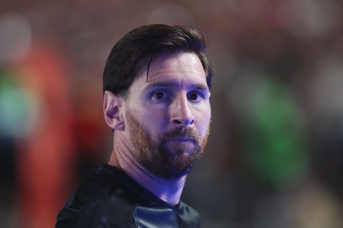Lionel Messi reacts on social media after starring in Inter Miami's thumping win over Olimpia