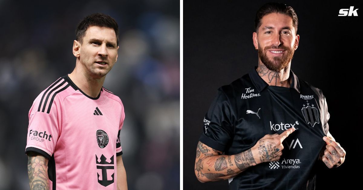 Sergio Ramos has joined Lionel Messi in North America with his move to Rayados