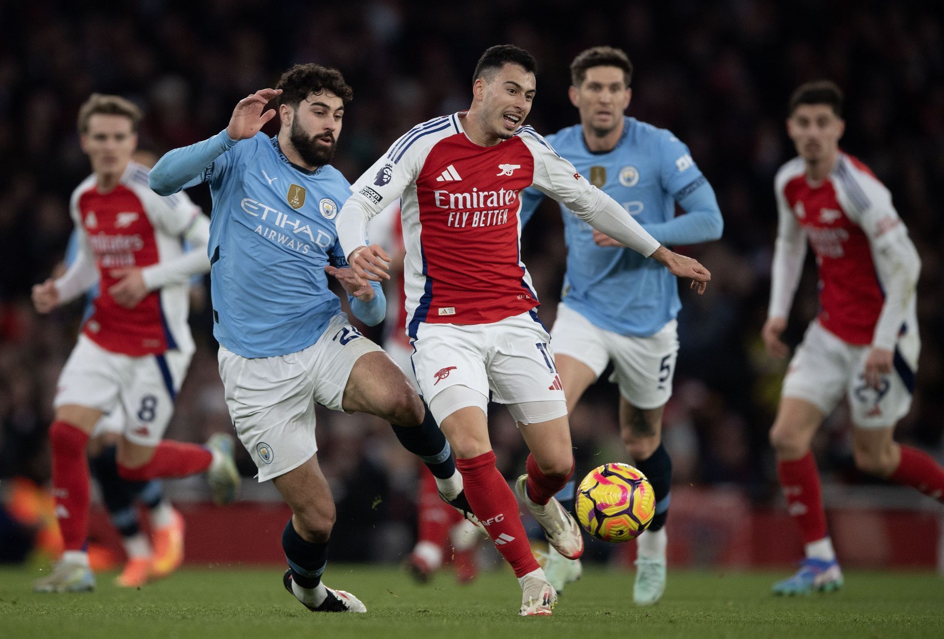 Arsenal FC v Manchester City FC - Premier League - Source: Getty