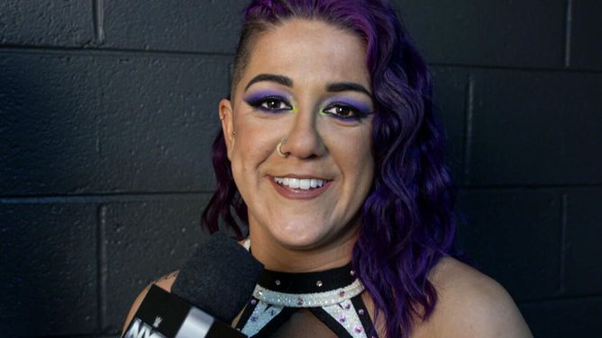 Bayley shows off new Valentine's Day-inspired look ahead of WWE SmackDown