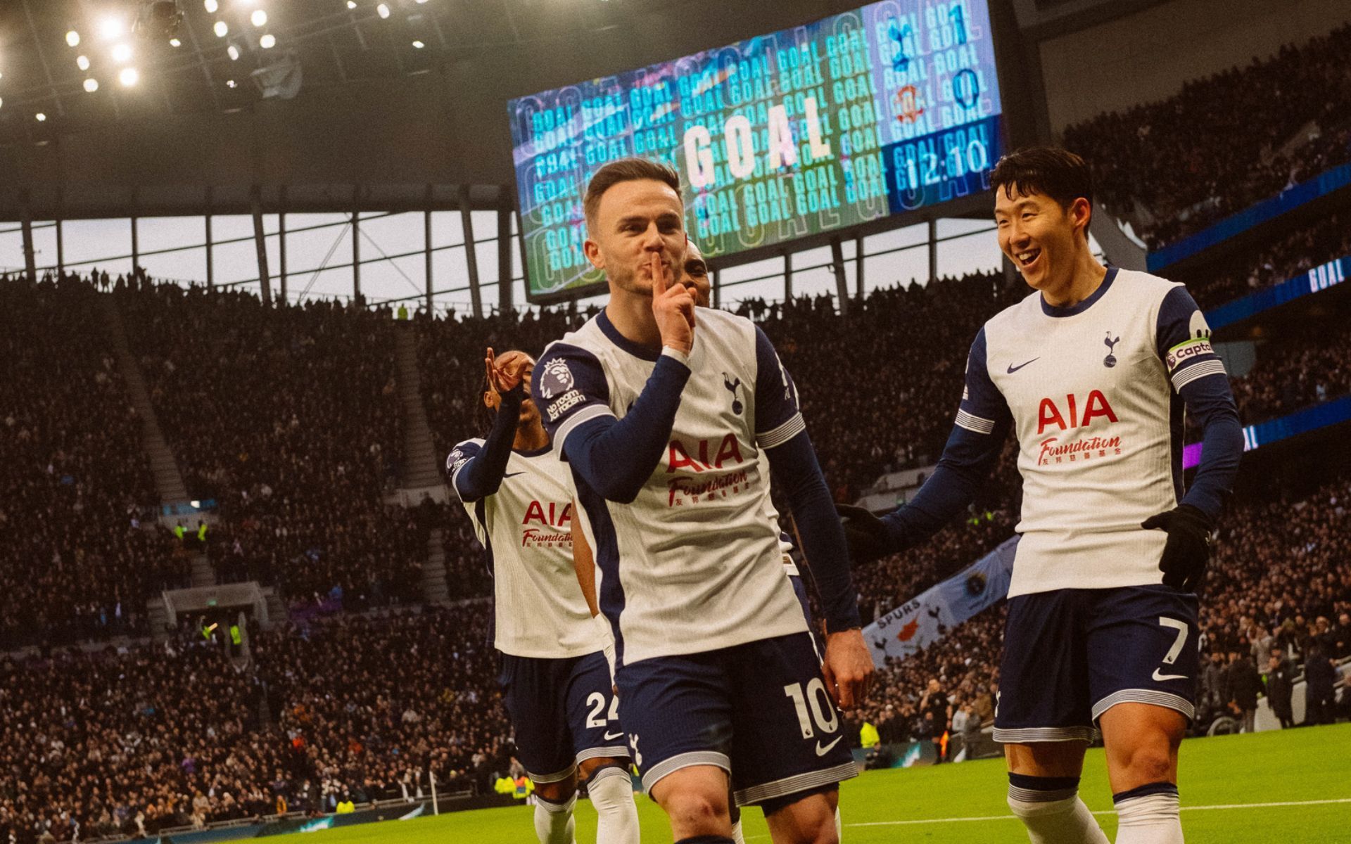 Can Tottenham make it three wins in a row when they face Ipswich this weekend? [Image: @SpursOfficial on X]