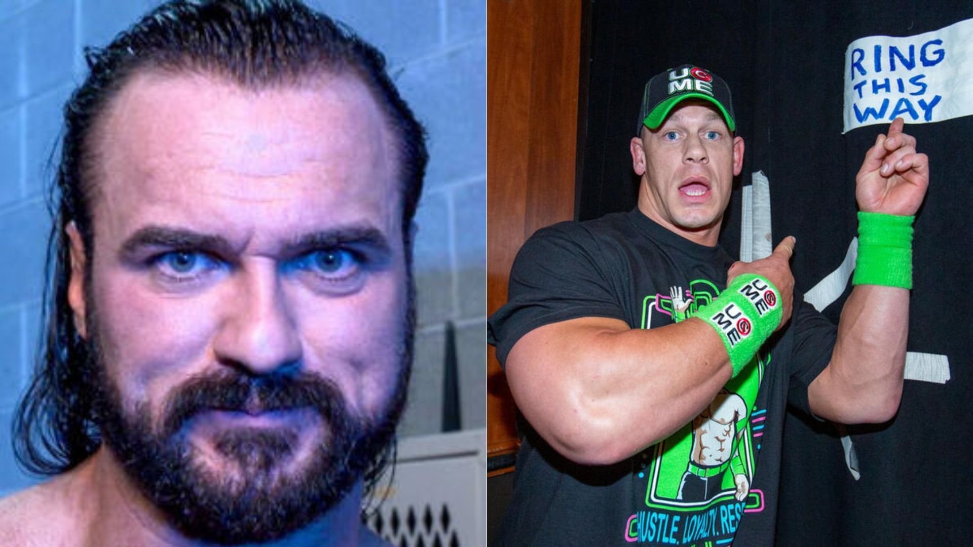 Drew McIntyre (left); John Cena (right) [Image Credits: wwe.com]