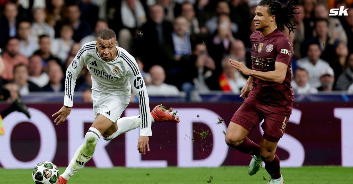 Kylian Mbappe scores a hat-trick as Real Madrid eliminates Manchester City from UCL