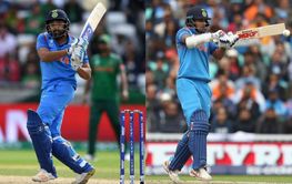 Rohit Sharma vs Shikhar Dhawan - comparing their stats in the Champions Trophy