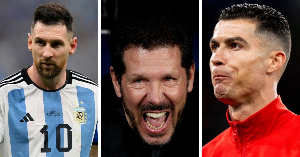 When Diego Simeone named his pick between Cristiano Ronaldo and Lionel Messi  (