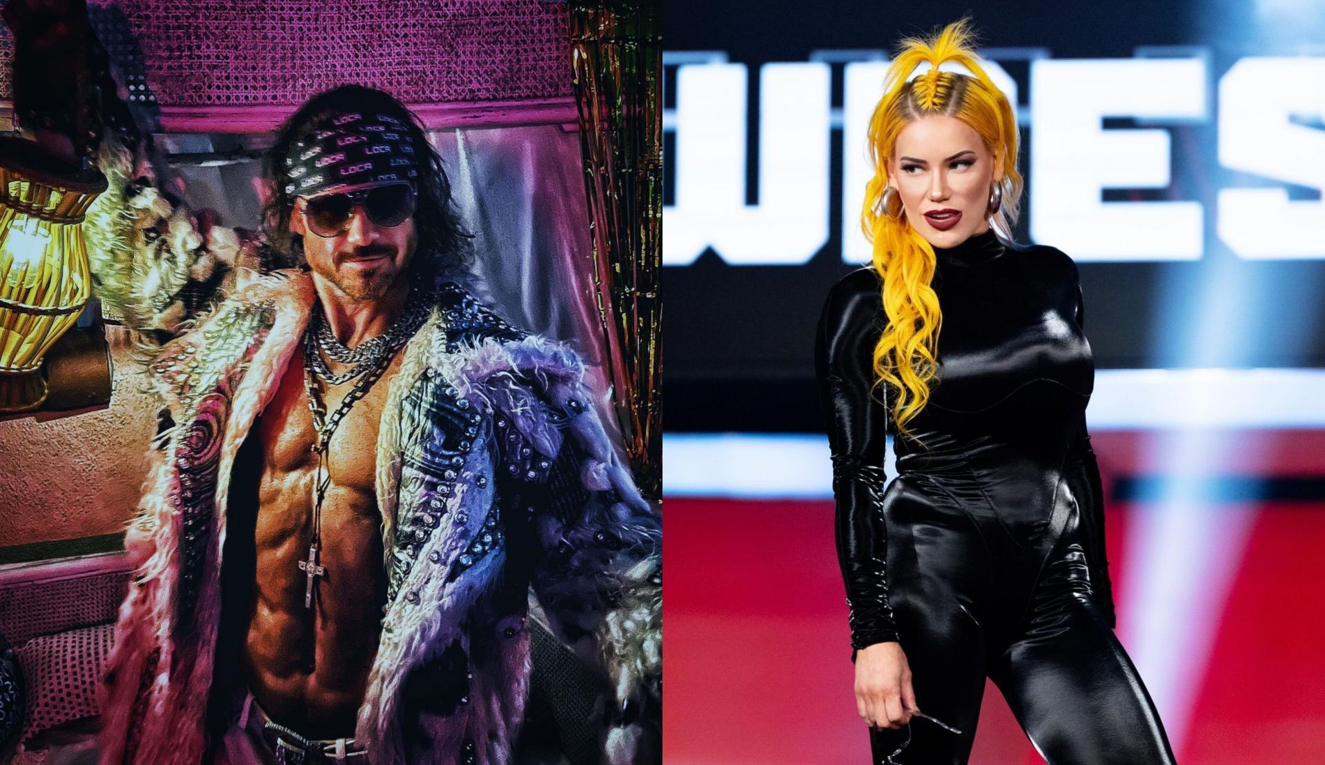 पूर्व WWE स्टार्स AEW में संघर्ष कर रहे हैं (Photo: John Hennigan &amp; Taya Valkyrie Instagram)