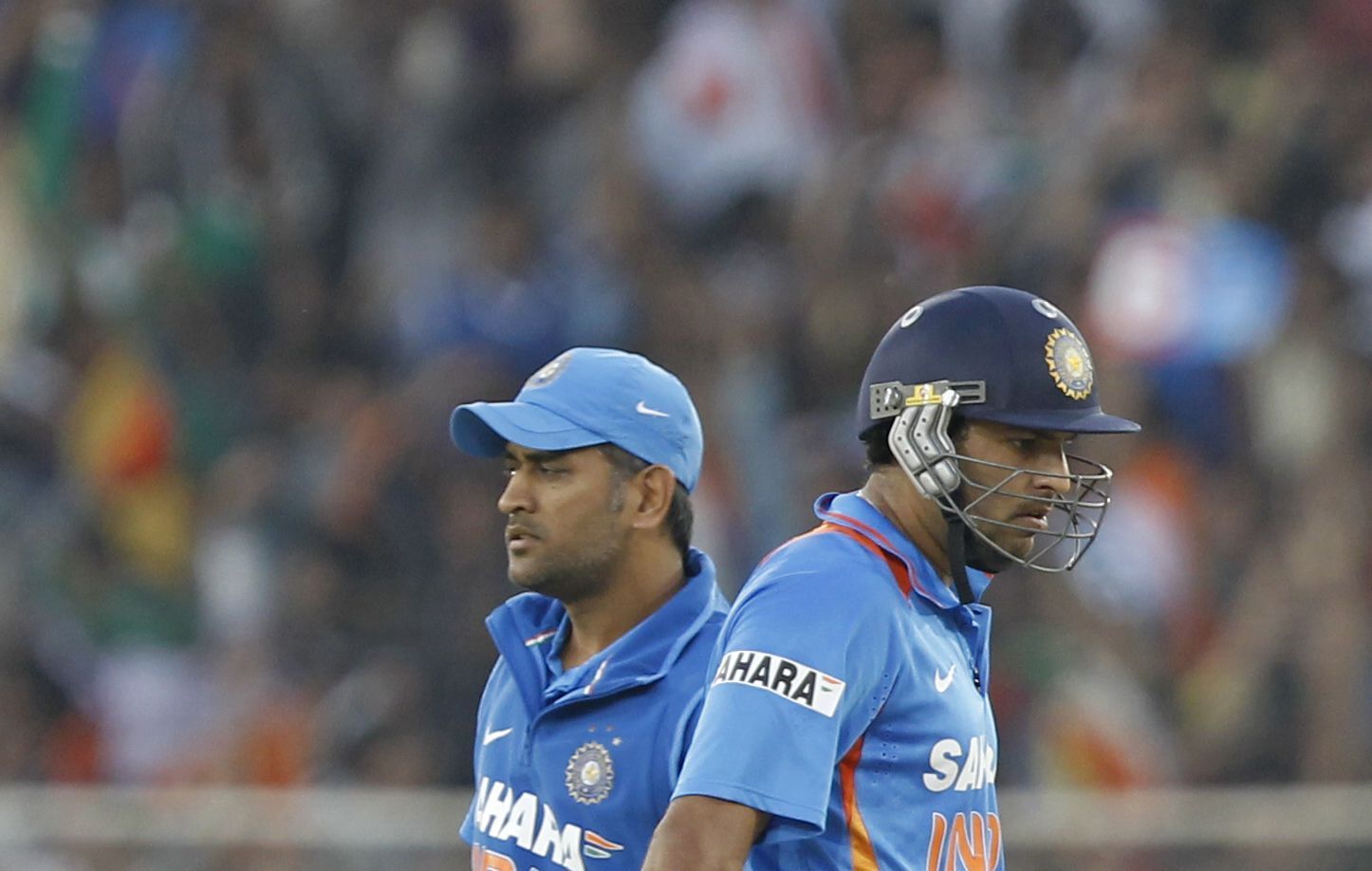 Both MS Dhoni and Yuvraj Singh scored a century against England in 2017 in Cuttack - Source: Getty