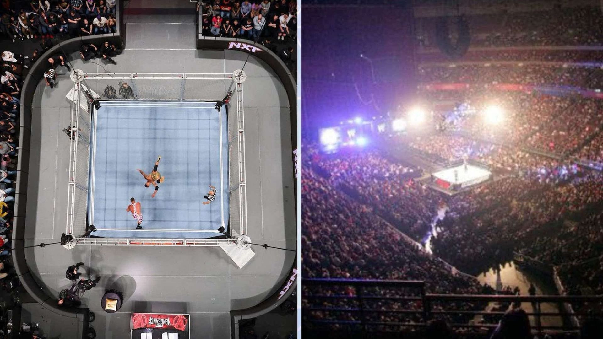 WWE ring and arena