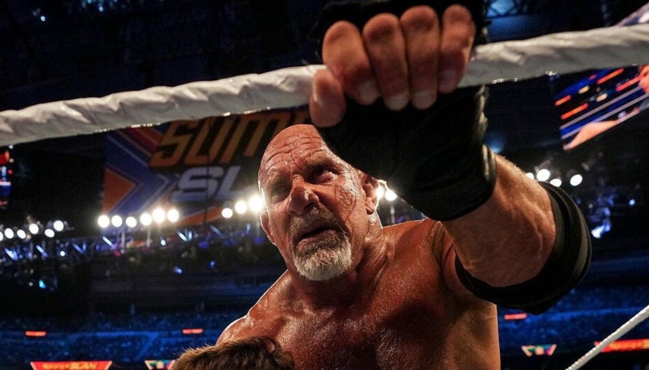 Goldberg is set to retire this year (Image Credits: wwe.com)