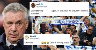 “Carlo is inviting a loss”, “I am devastated” - Real Madrid fans furious with Ancelotti naming 2 players in starting line-up vs Atletico