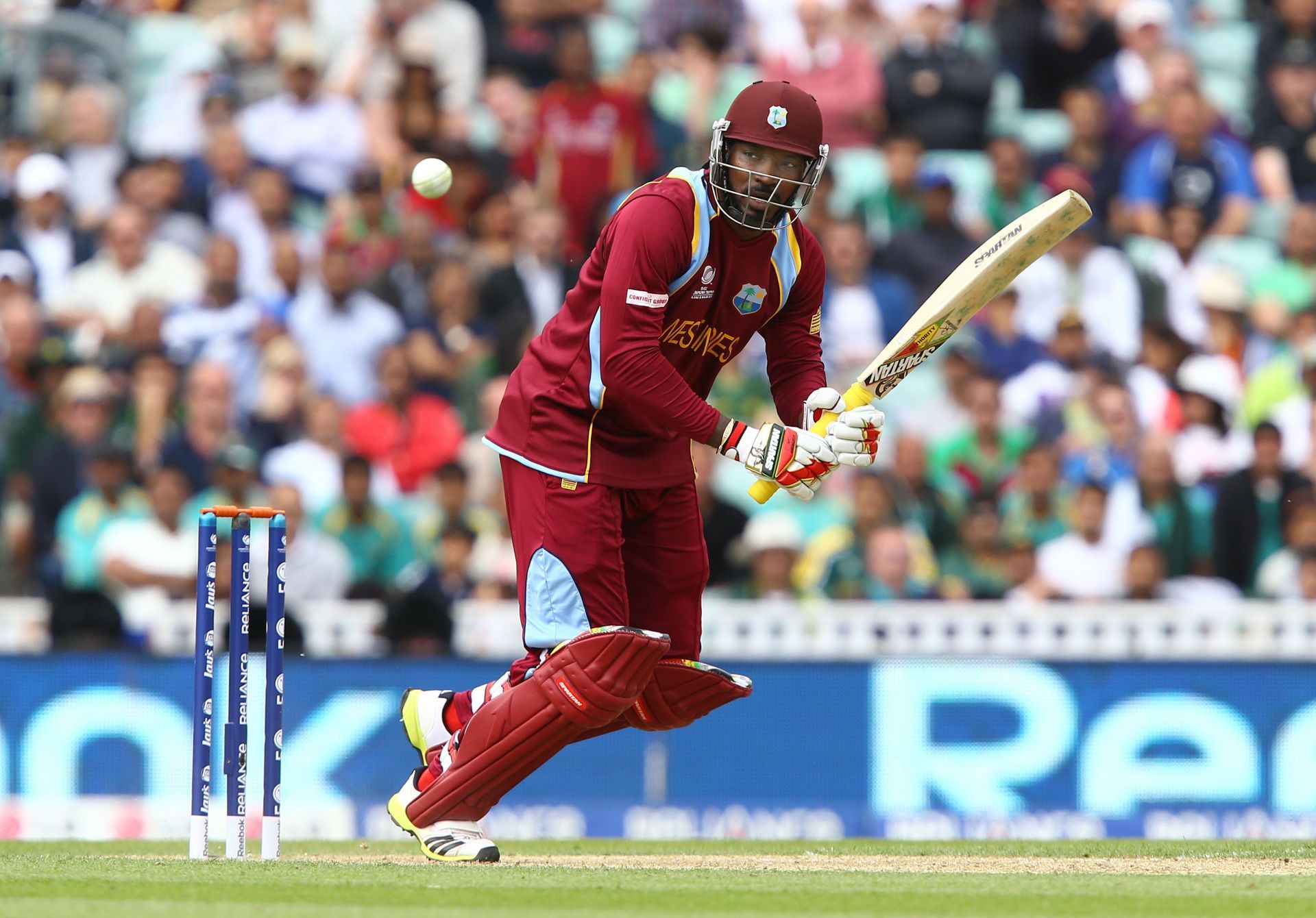 Chris Gayle is the leading run scorer in the CT history. Source: Getty